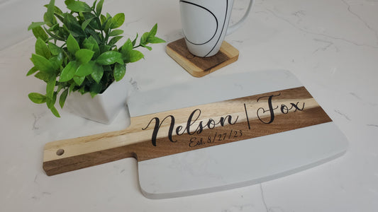 Personalized Charcuterie Board