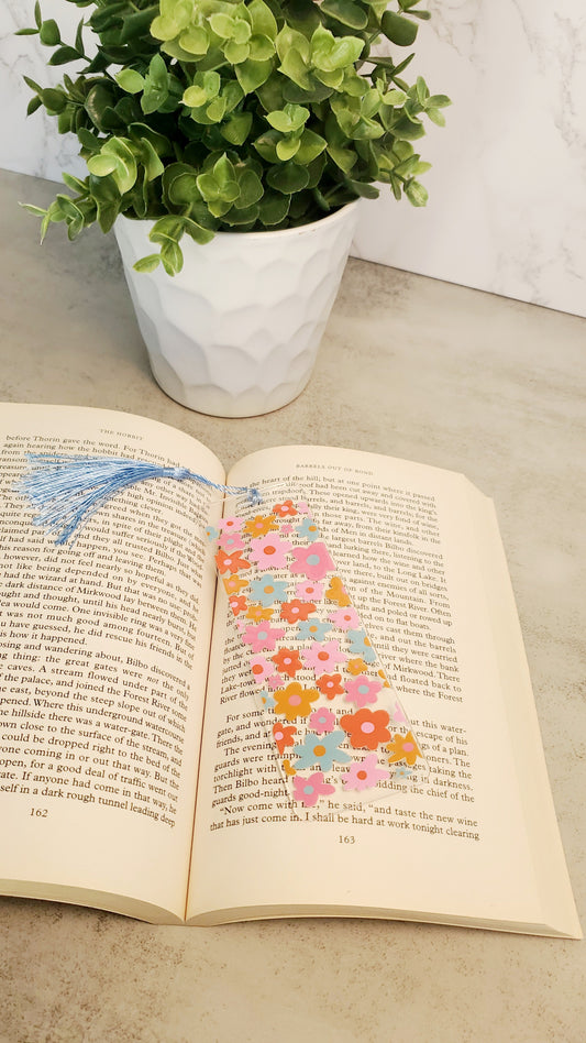 Floral bookmark